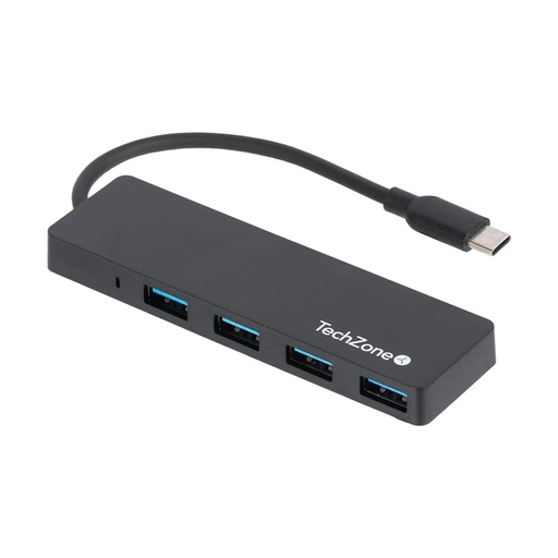 [ACC780698] Hub USB TechZone TZACHB01 USB C 3.0 - 4x USB A 3.0