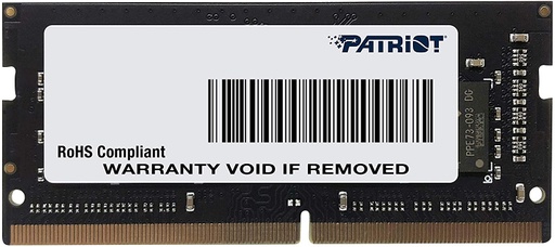 [COM30720] Memoria RAM Patriot Signature DDR4 2666MHz 8GB Non-ECC CL19 SO-DIMM