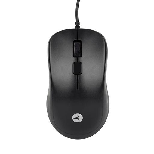 [KNM182581] Mouse Óptico Alámbrico TechZone TZACMOA01 Hasta 1200 DPI 3 Botones