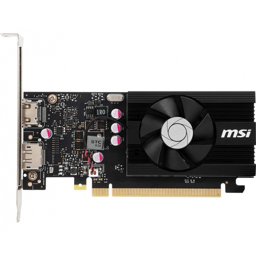 [SEC105318] Tarjeta de Video MSI NVIDIA GeForce GT 1030 4GD4 LP OC 4GB 64-bit DDR4 PCI Express 3.0 x16 