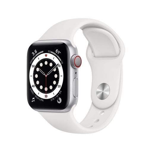 [ELE34081] Apple watch s6 silver cel m02n3lz/a pantalla: 40mm resolución de pantalla: 324 x 394 pixeles -