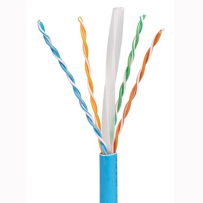 [ACC698012] Bobina de Cable Cat6 Panduit UTP de 4 Pares 305 Metros Azul