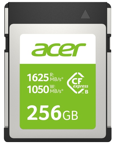 [SNR88536] Memoria compact flash express acer cfe100 256gb 1620mb/s (bl.9bwwa.319)