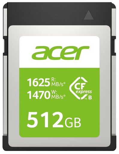 [SNR88538] Memoria Flash Acer CFE100, 512GB CFexpress NAND