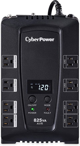 [SEC105412] CyberPower CP825AVRLCD Intelligent LCD UPS 825VA 450W AVR Compact