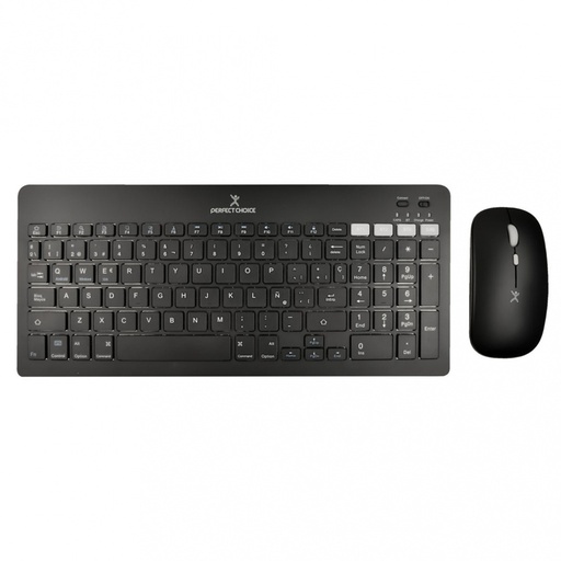 [KNM182605] Kit de Teclado y Mouse Perfect Choice PC-201373 Inalámbrico Bluetooth Español