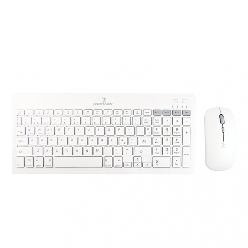 [KNM182606] Kit de Teclado y Mouse Perfect Choice PC-201380 Inalámbrico Bluetooth Español