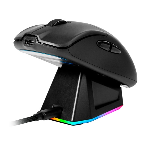 [KNM182608] Mouse Game Factor MOW800-BK Inalambrico 2.4g Bluetooth Pixart 3395 26k DPI 4k Base RGB