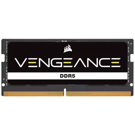 [SNR88587] Corsair Vengeance SODIMM DDR5 RAM de 32 GB (1 x 32 GB) 5200 MHz CL44 Intel XMP iCUE Compatible con Memoria de computadora - Negro (CMSX32GX5M1A5200C44)