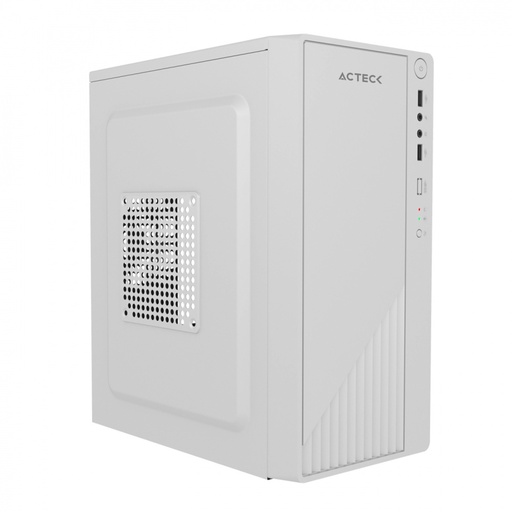 [CAB29206] Gabinete Acteck Kioto GC220F Mini-Tower Micro-ATX/Mini-ITX USB 2.0 Fuente 500W sin Ventiladores Instalados