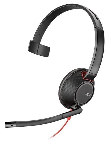[AUD69957] Monoaural Poly Blackwire 5210 Alámbrico USB-C 20 - 20000 Hz