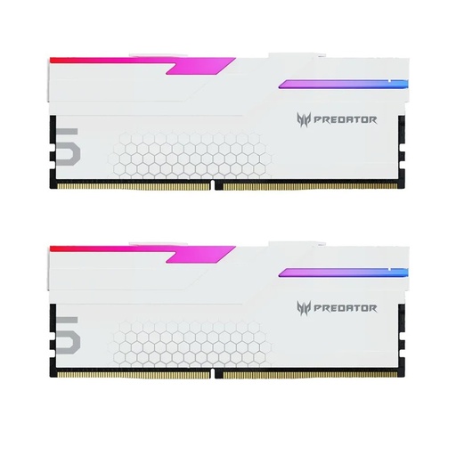 [SNR88648] Kit Memoria RAM Acer Predator Hermes RGB DDR5 6800MHz 32GB 2x 16GB CL32 XMP