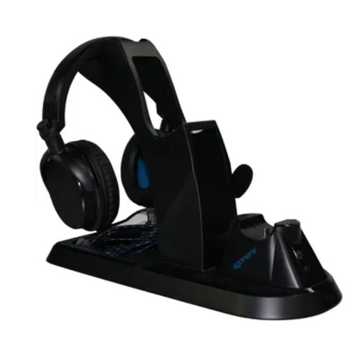 [ACC780957] Kit Base de Carga para Controles de PS5 4Gamers UGS-V1 USB C
