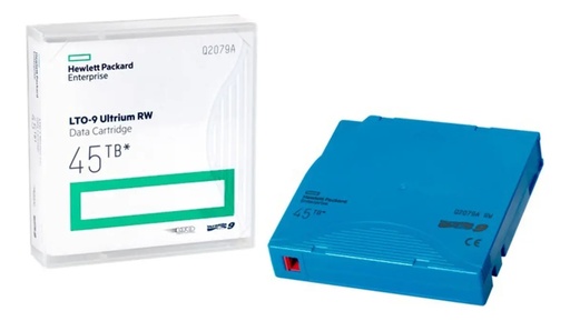 [COM38010] Cartucho de datos hpe lto.9 ultrium de 45 tb rw