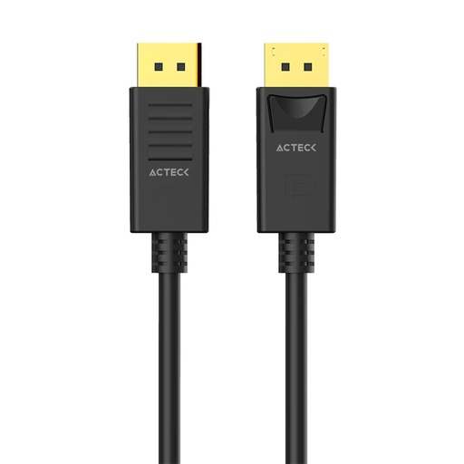 [WIR88196] Cable DisplayPort 1.2 Acteck DisplayPort - DisplayPort 4K 60Hz 1 Metro
