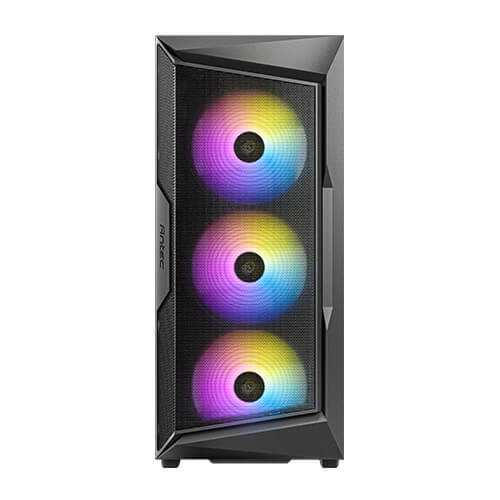 [CAB29243] Gabinete antec ax61 elite media torre, ventana cristal, 4x ventiladores 120mm argb, negro