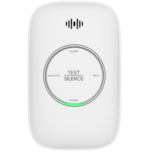 [COO100599] (hikfire) detector de gas natural / alarma independiente de gas combustible metano (ch4) / registro de eventos / salida para válvula y ventilador / rango de medición: 025% lel / alarma de 70db a 115db @1m