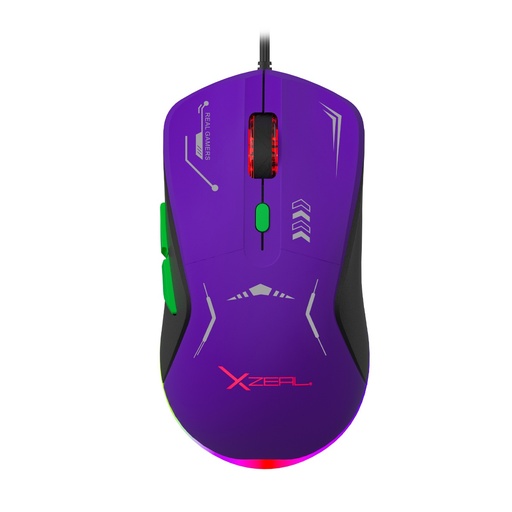 [ACC780990] Mouse Gamer XZEAL Óptico XZ-401 Alámbrico USB A 7200DPI