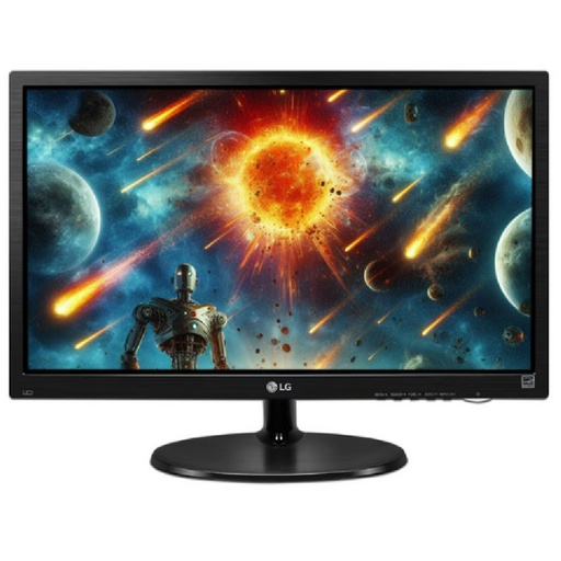 [MNS39007] Monitor LG 19" 19M38L LED HD Resolución 1366x768 Panel TN 75Hz HDMI VGA 