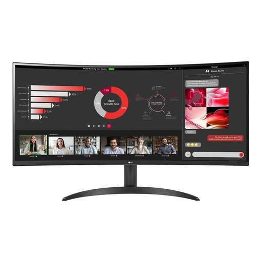 [MNS39009] Monitor Curvo LG UltraWide QHD 34" Resolución 3440x1440 5 ms 100 Hz