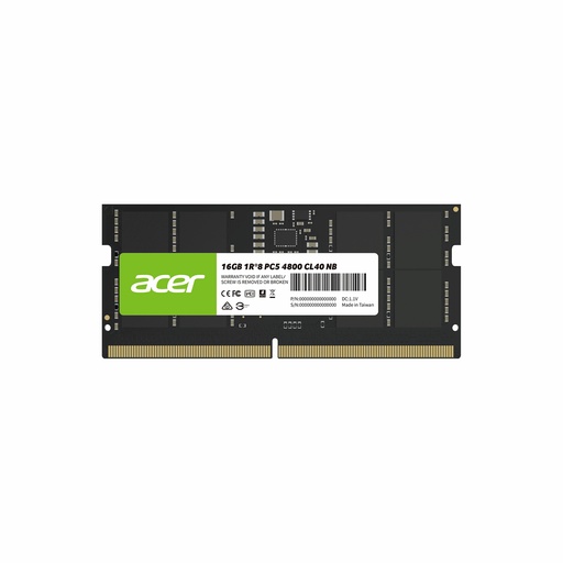 [SNR88693] Memoria RAM Para Laptop Acer SD200 16GB DDR5 4800MHZ CL40