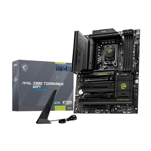 [MOB70690] Tarjeta Madre MSI MAG Z890 TOMAHAWK WIFI Socket 1851 4x DDR5 9200 HDMI 2x THUNDEBOLT 4x M.2 ATX