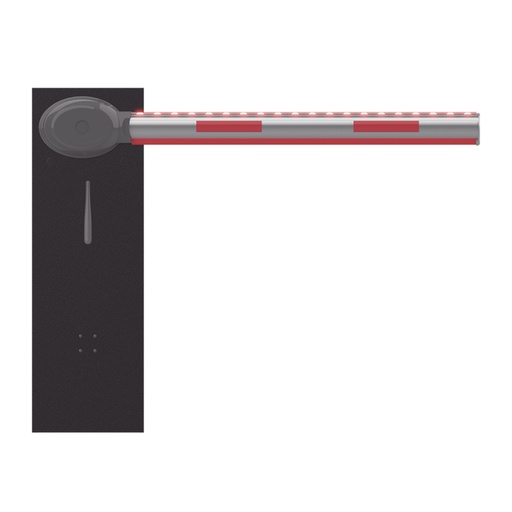 [SEC105730] Barrera Vehicular Izquierda Hikvision DS-TMG300-DL/A(4M) Hasta 4 Metros Incluye Brazo