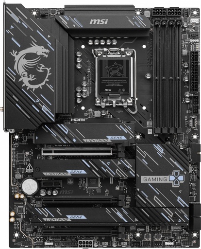 [MOB70709] Tarjeta Madre MSI Z890 GAMING PLUS WIFI, ATX, LGA 1851, Intel Z890, 256GB DDR5, HDMI/DP para Intel