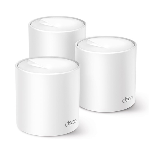 [NET34700] Router TP-Link con Sistema de Red Wi-Fi en Malla Deco X50 PRO Wi-Fi 6 2402Mbit/s 2x RJ-45 2.4/5GHz 3 Antenas Internas 3 Piezas