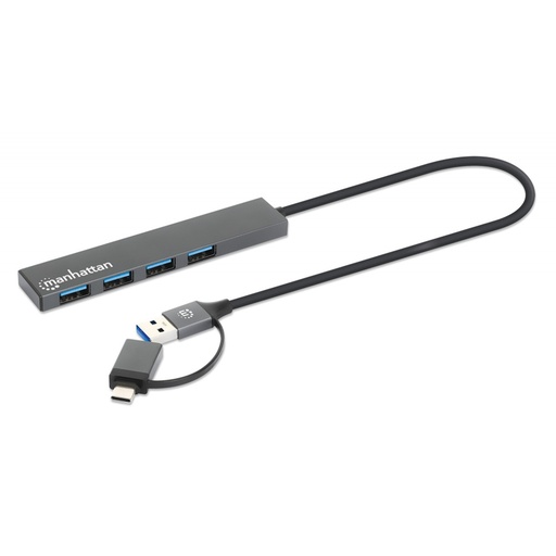 [ACC781093] Docking Station Manhattan 181006 USB A 3.1 - USB A 3.1 5 Gbit/s