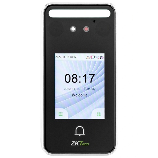 [SEC105916] Control De Acceso Y Asistencia Zkteco SPEEDFACEV3LITE Visible Light Con Autenticación Facial 500 Rostros