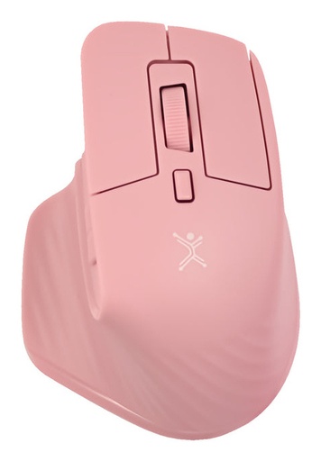 [KNM182673] Mouse Ergonómico Perfect Choice PC-045281, Inalámbrico, Óptico, 1.600DPI, RF Inalámbrico/Bluetooth, Rosa