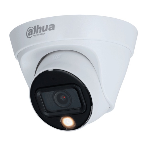 [SEC105929] Camara CCTV Domo Dahua DH-IPC-HDW1239T1-A-LED-S6 Full Color 2 MP Con Microfono