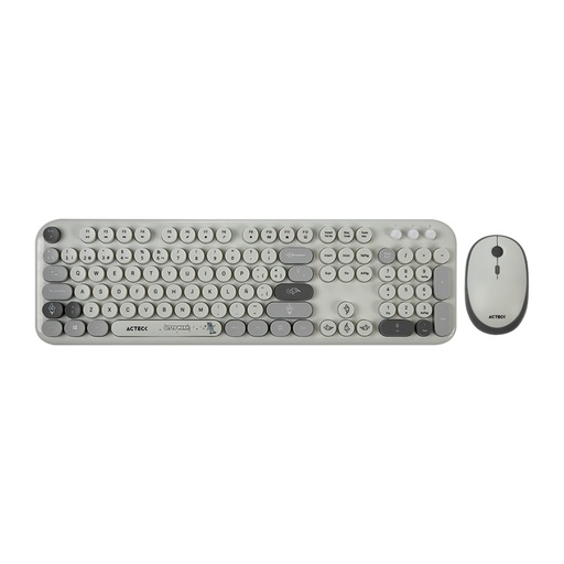 [KNM182700] Kit de Teclado y Mouse Acteck Creator Chic K- Colors MK485 RF Inalámbrico Español