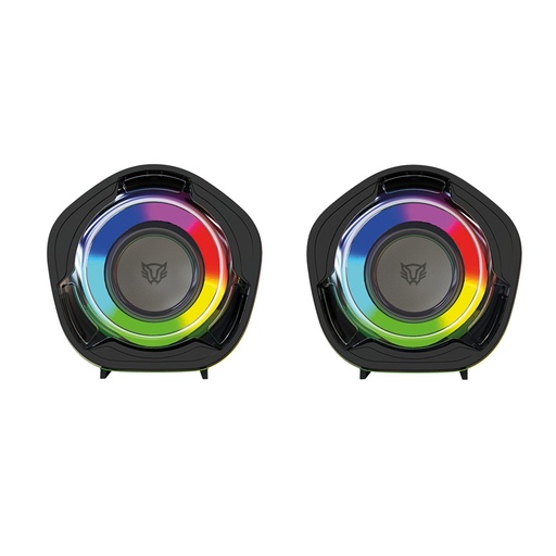 [ACC781303] Bocina Para Computadora Balam Rush Glimm Penta BG545 Alámbrico/Inalámbrico 2.0 6W RMS