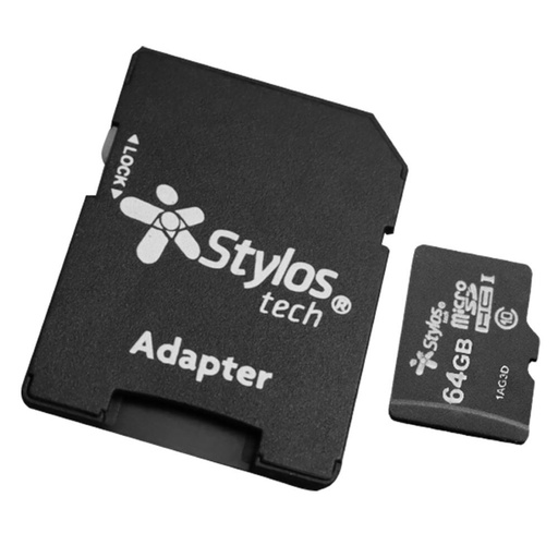 [SNR88837] Memoria Flash Stylos STMS641B, 64GB MicroSDHC Clase 10