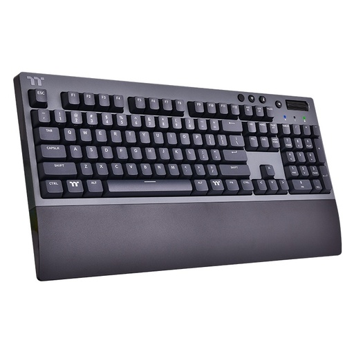 [KNM182715] Teclado gamer inalambrico thermaltake w1, bluetooth 2.4 ghz, usb tipo c, switch red