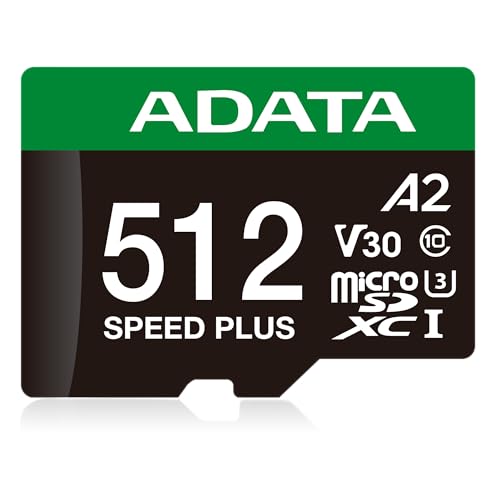 [SNR88844] Memoria micro sdxc adata, 512 gb, uhs-i, class 10, adaptador sd