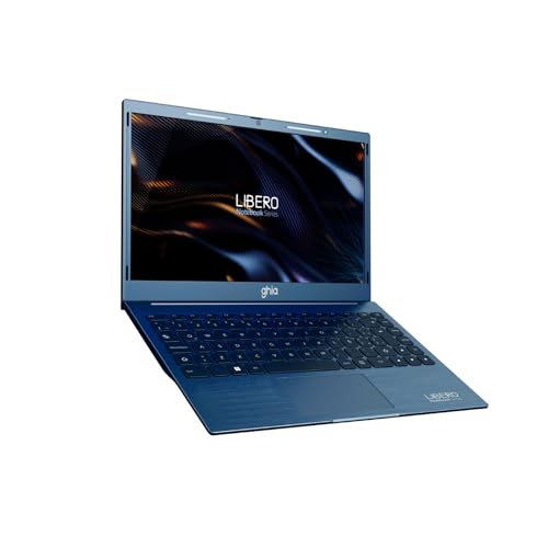 [COM38293] Notebook ghia libero 14 plug hd intel celeron n4020c dual core 1.10 ghz ram 8gb ssd 256gb camara frontal 1.0 mpx wifi-bt hdmi win 11 color navy blue