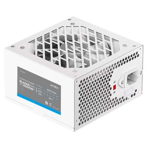 [POW55054] Acteck Fuente de Poder PC 500W Blazar EVO FT500EW ATX Blanco (ES-05001EW)