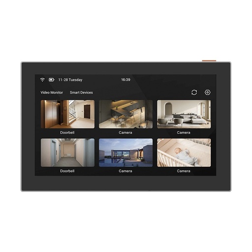 [POW55057] Monitor Inteligente para Videoportero Ezviz CS-SD7 7" Inalámbrico Compatible con CS-HP7