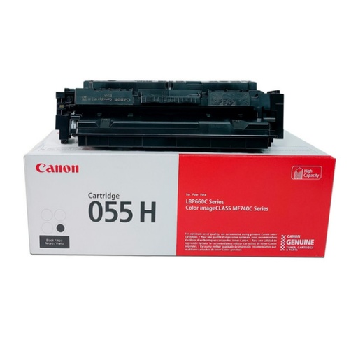 [PRI41372] Tóner De Alta Capacidad Canon Cartridge 055h Negro 7600 Páginas