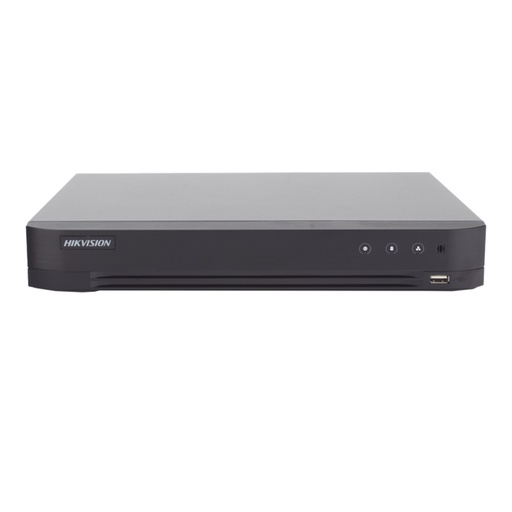 [SEC106193] DVR 4 Canales Hikvision IDS-7204HUHI-M1/XT Para 1 Discos Duros máx. 10TB 2x USB 2.0 1x RJ-45 