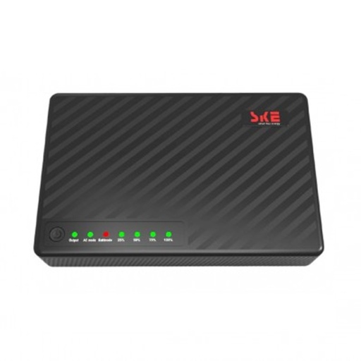 [POW55063] Mini UPS DC SKE POE-30N 30w Interfaz USB LAN Voltaje De Entrada 120V Rango De Voltaje De Entrada 100-240V