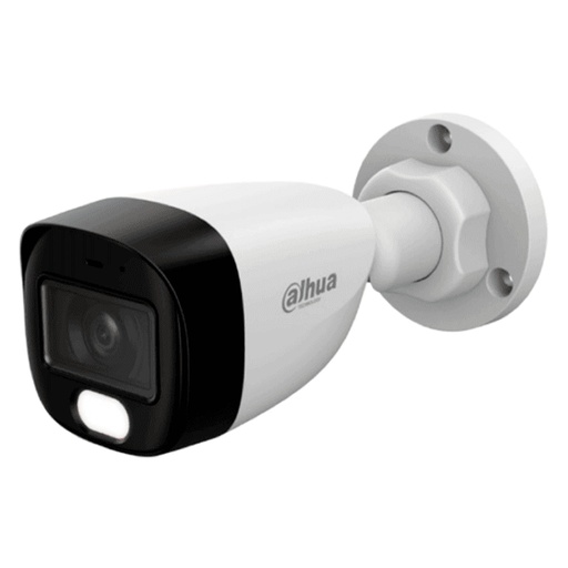 [SEC106214] Camara CCTV Bullet Dahua DH-HAC-HFW1209CMN-A-LED-S3 Full Color 1080p 2.8 mm Angulo de 108° Con Micrófono Integrado