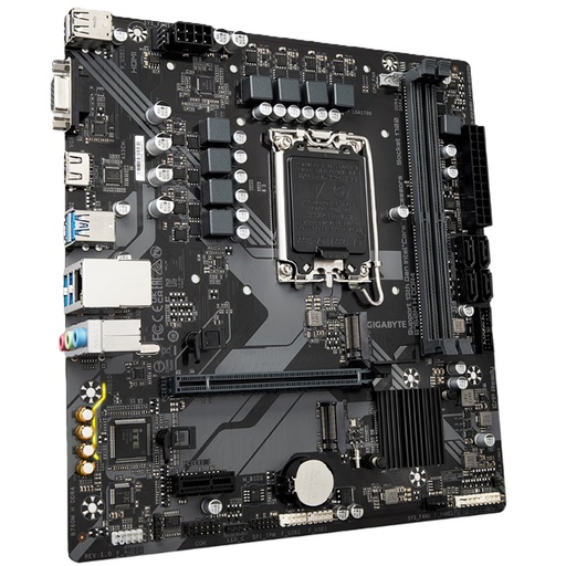 [MOB70750] Tarjeta Madre Gigabyte B760M H DDR4 S-1700 4x DDR5 7600MHz HDMI DisplayPort Micro ATX