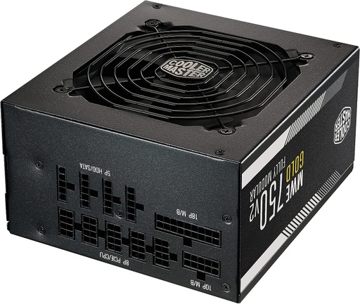 [POW51585] Fuente De Poder Cooler Master MWE Gold 750-V2 80 PLUS Gold 24 pin ATX 120mm 750W
