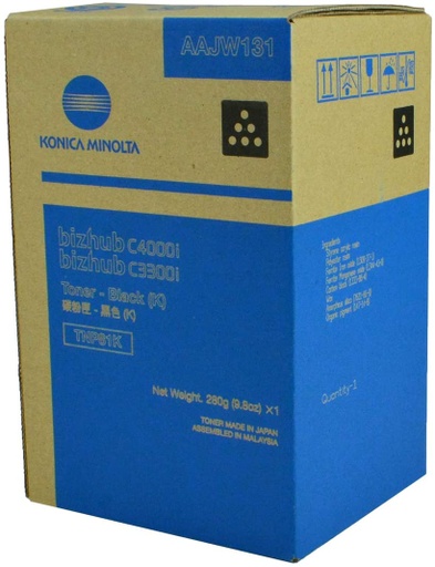 [PRI3190] Cartucho de Tóner Konica Minolta Negro 13,000 páginas Modelo AAJW131