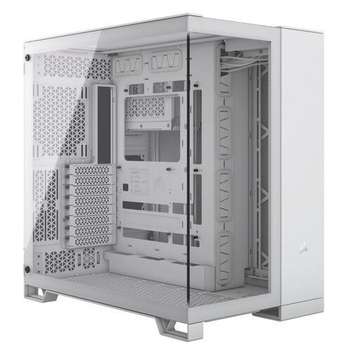 [CAB29303] Gabinete Corsair 6500X, Midi-Tower, ATX/EATX/Micro-ATX/Mini-ITX, USB 3.0, sin Fuente, sin Ventiladores Instalados, Blanco