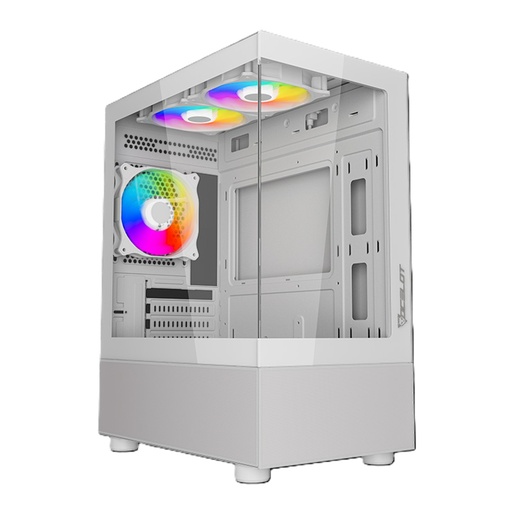 [CAB29308] Gabinete Gamer Ocelot Micro ATX Con 3 Ventiladores Sin Fuente De Poder